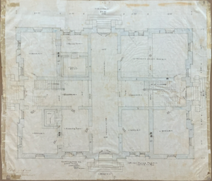 Image of First Floor Plan, Shackelford County Courthouse