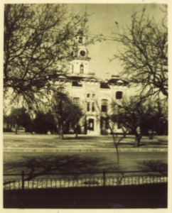 Image of Courthouse at Christmas, 1961