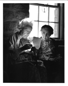 Image of Lucile and Ethel in West Room, Stone Ranch