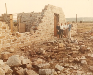 Image of North Door, Main House with Watt and Three Others