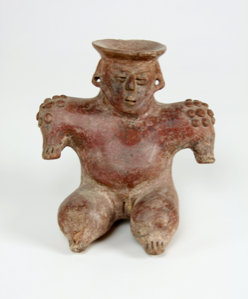 Image of Vessel, Seated Female