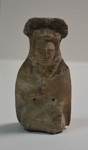 Image of Effigy Rattle, Seated Female