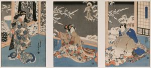 Image of Untitled (geisha triptych)