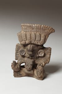 Image of Seated Corn Deity Urn