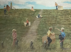 Image of Summer Sledding