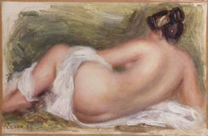 Image of Nu Couché, vu de dos (Reclining Nude from Back)