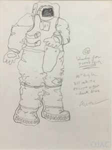 Image of Untitled [Study for Porcelain Astronaut]