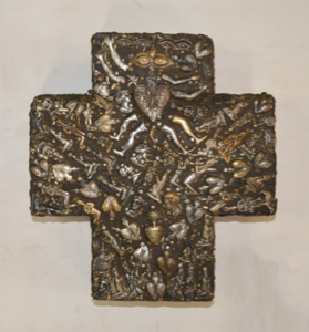 Image of Votive Milagros [on Latin cross form]