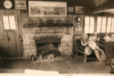 Image of Watt Matthews in Cook Shack, January 1986