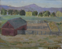 Image of Untitled (barn)  painted at age 9