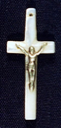 Image of Latin Cross with Crucifix Pendant 