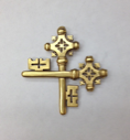 Image of Key Cross Pendant 