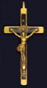 Image of Latin Cross with Crucifix Pendant  